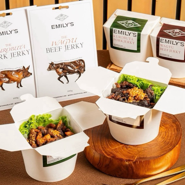 ✅รับหิ้ว ส่งด่วนได้✅ ใหม่‼️ข้าววากิว🐮+ หมี่ไก่ Emily’s 🐔+ข้าวหมูคุโรบูตะ🐷