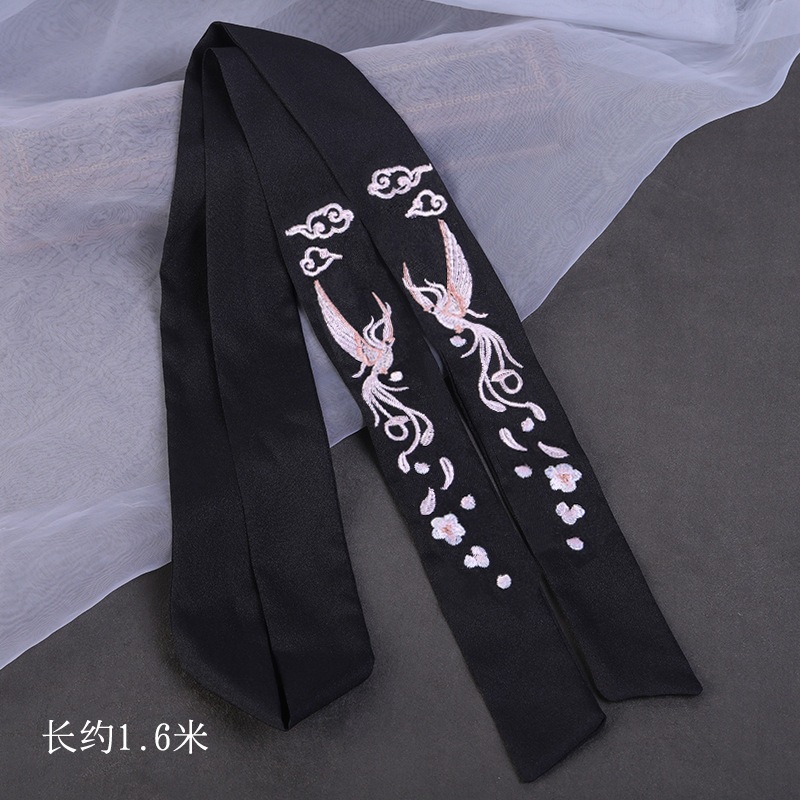 ผ้าผูกผม ผ้าผูกผมงานปัก ผ้าผูกผมจีน ผ้าผูกผมสไตล์จีน Chinese Fashion Chinese Style สไตล์จีนโบราณ - รูปที่ 4