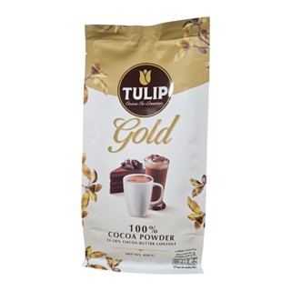 ผงโกโก้  ทิวลิป โกลด์  22-24%  ขนาด  450g.  หยกออนไลน์