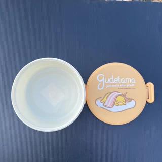 กล่องกลมและกล่องเหลี่ยมลายไม้Gudatama