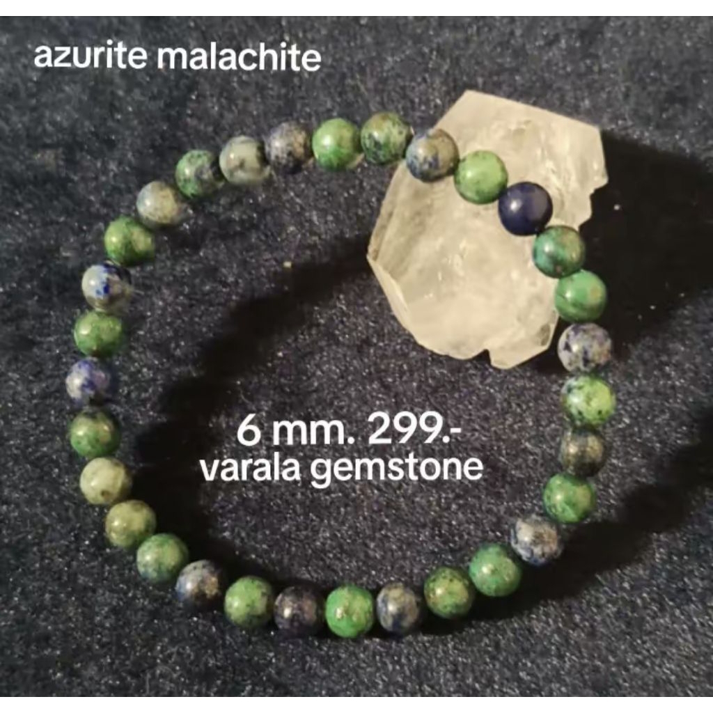 สร้อยข้อมือ Azurite malachite