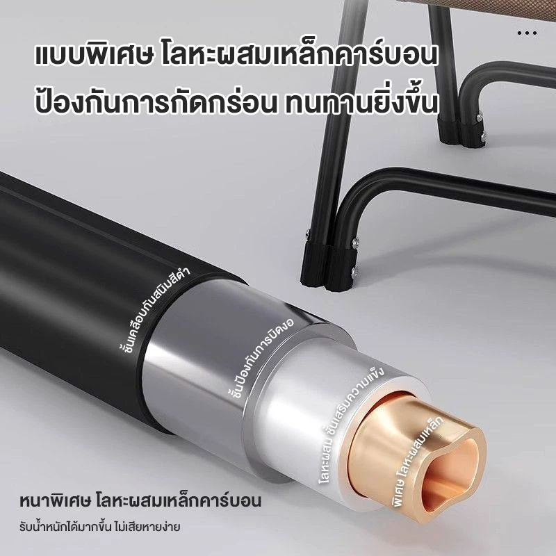 Freehike ผ้าอ๊อกฟอร์ดบุใยหนาพิเศษเก้าอี้แคมป์ปิ้ง เก้าอี้สนามที่พับได้ camping ขาตั้งอลูมิเนียม รับน้ำหนักได้150KG thumbnail 3