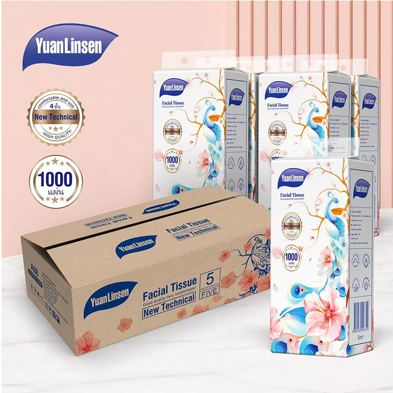 🧻LIVING🧻กระดาษชำระแขวน ติดผนังได้ ไม่เปลืองพื้นที่ สำหรับห้องน้ำและครัว - แพ็ค 6 ม้วน หลายชั้น แบบหนา ดูดซับดี นุ่ม