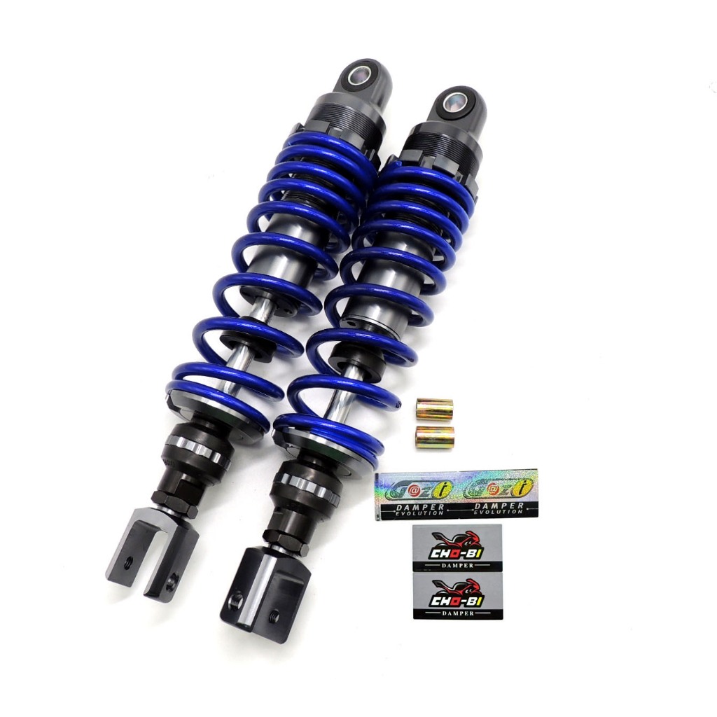 โช๊คหลังโชบิ(Cho-bi)โช้คหลัง โช๊คโชบิ pcx nmax xmax ขนาด300/310/280/320/330mm (1คู่)สปริงใหญ่ แกนใหญ่ แถมสติ๊กเกอร์ ราคา ถูกที่สุด ดีลบีเคเค แกลเลอรีภาพที่ 6