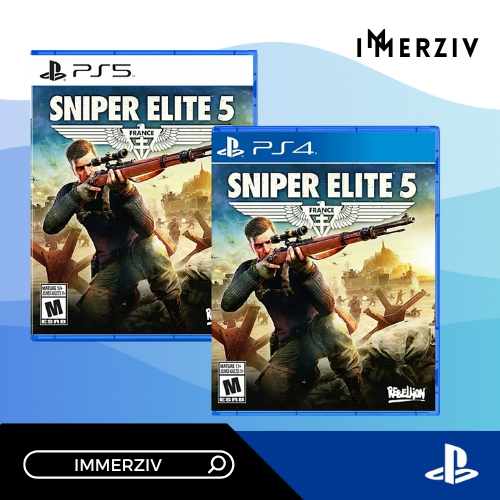 (พร้อมส่ง) PS5 SNIPER ELITE 5 (R1/US) (GAME) (ENG)