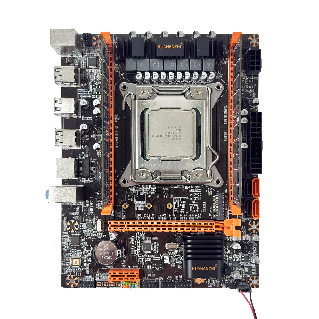 ชุดสุดคุ้ม X79 + Xeon E5-2670v2 (10C/20T) + RAM 16GB ECC | บอร์ด Huananzhi มี M.2 NVMe | เหมาะเปิดบอ