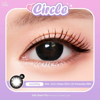 Kitty Kawaii Contact Lens : Circle - คอนแทคเลนส์รายเดือนคิตตี้ คาวาอิ พัส (VIAL)