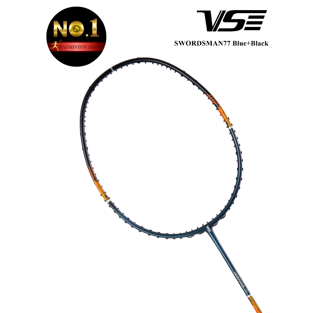 VS ไม้แบดมินตัน รุ่น SWORDSMAN 77 Blue+Black 5U แท้ 💯 By. No.1 Badminton Shop (โปรดอ่านรายละเอียดก่อ