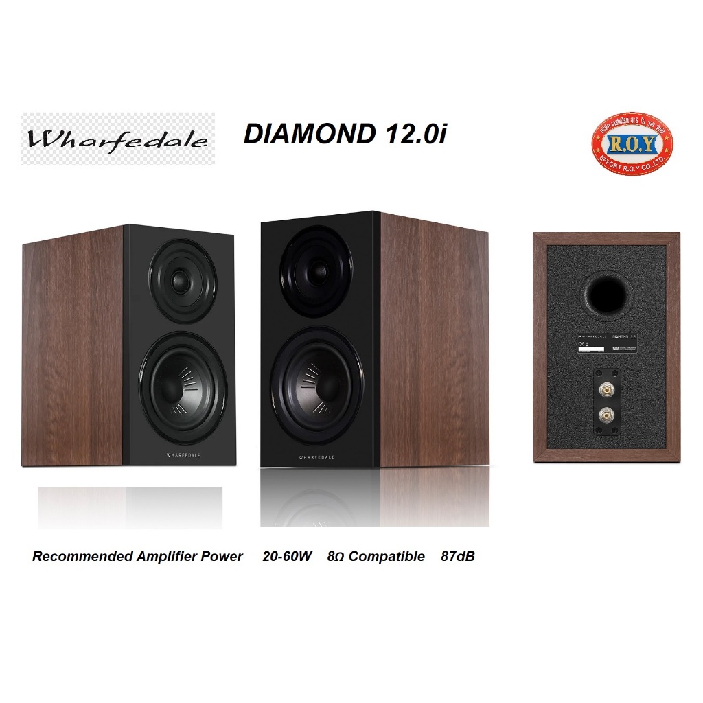 WHARFEDALE  DIAMOND  12.0i  BOOKSHELF  60W