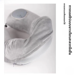 [✅พร้อมส่งในไทย] Portable Inflatable Neck Pillow หมอนรองคอแบบเป่าลม หมอนเดินทาง U