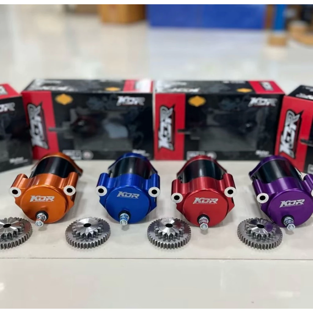 ไดสตาร์ท CNC ใส่ Wave125 KDR พร้อมเฟือง - รูปที่ 1