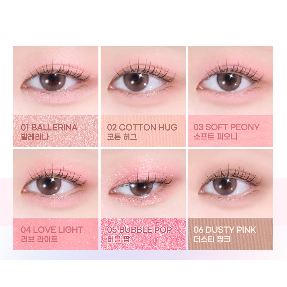 2AN BETTER ME EYE PALETTE ทูเอเอ็น พาเลทแต่งตา 6 สี ใน 1 พาเลท ราคา ถูกที่สุด ดีลบีเคเค แกลเลอรีภาพที่ 7