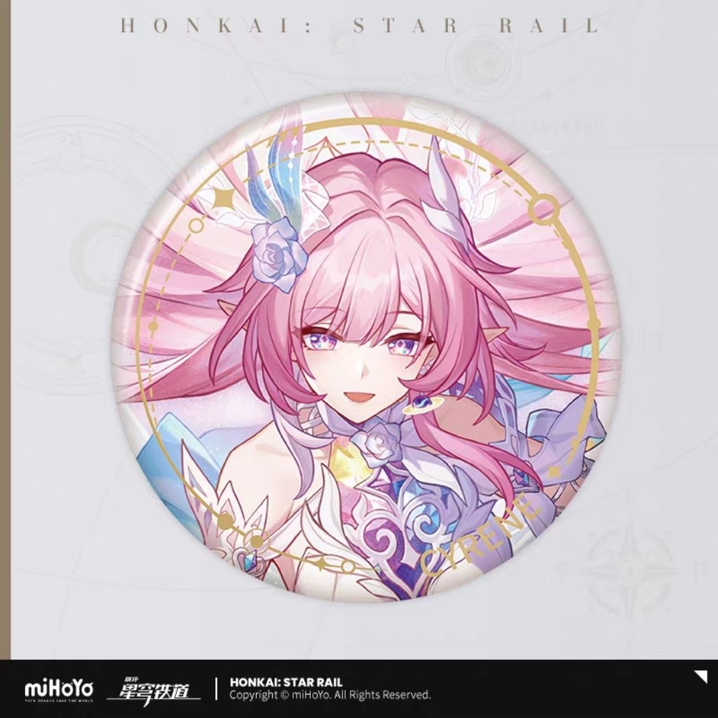 [พร้อมส่ง/แท้ 100%💯] เข็มกลัดตัวละคร Honkai Star Rail