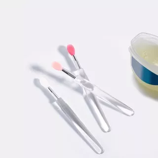 BRUSH-LIPBALM🌈 แปรงซิลิโคลนเบลนด์ลิป เกลี่ยคอนซีลเลอร์ ขนาดพกพา ซิลิโคนนุ่มพิเศษ แปรงแต่งหน้าลิปนุ่มแบบใช้ซ้ําได้🌈