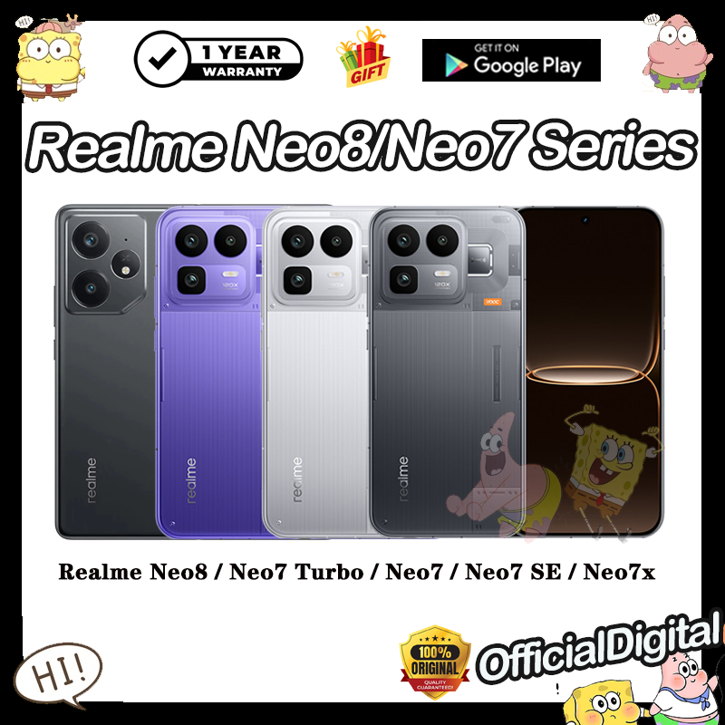 Realme Neo 8 Snapdragon 8 Gen 5 Realme Neo8 Realme Neo 7 Turbo Dimensity 9400e Realme Neo7 Realme Neo7 SE Realme Neo7x