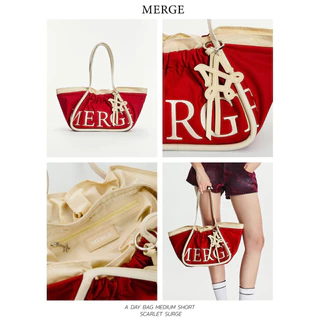 New💯 MERGE A DAY BAG Limited edition, New Size Mini Short Mini Outside and Medium. Mighty Inside