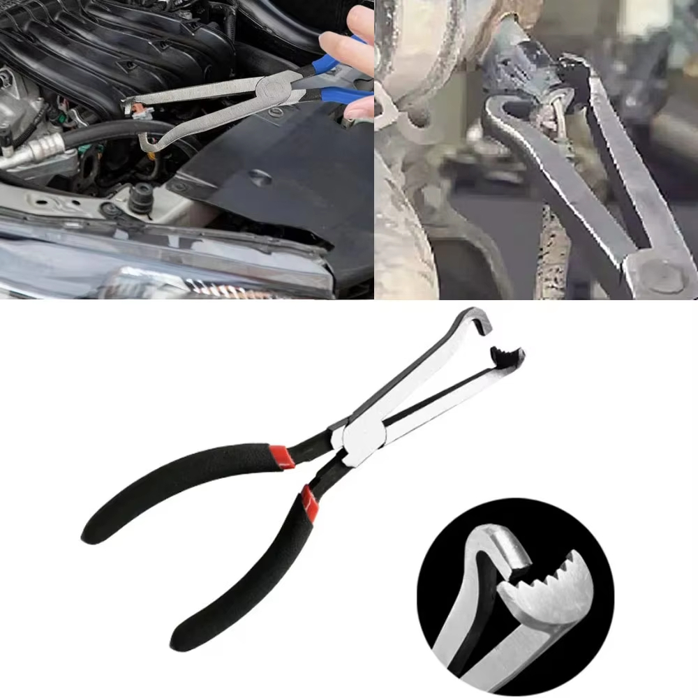 คีมปากงอถอดปลั๊กเซนเซอร์ คีมหนีบปลดล็อคสายไฟ เข้าที่แคบได้สะดวก ด้ามยางกันลื่น - รูปที่ 3