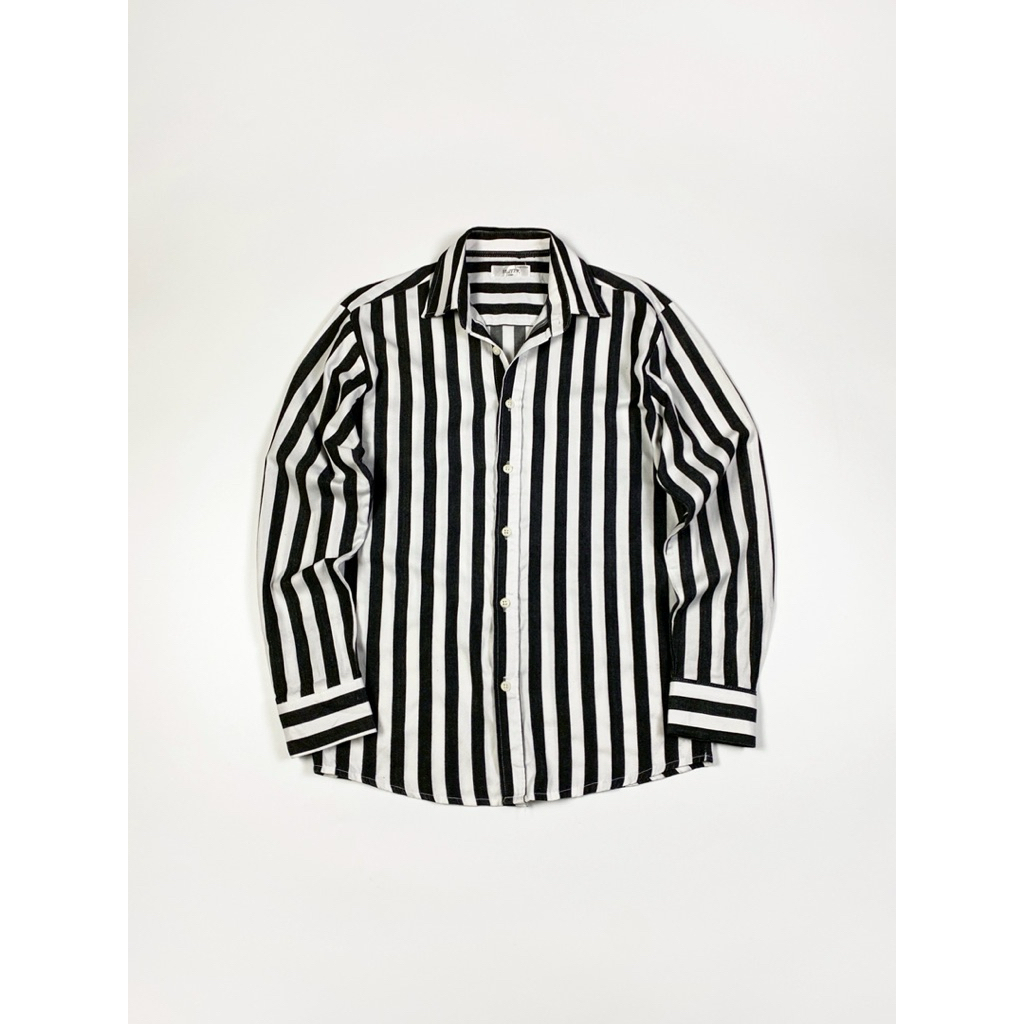 Jester ── striped • black & white