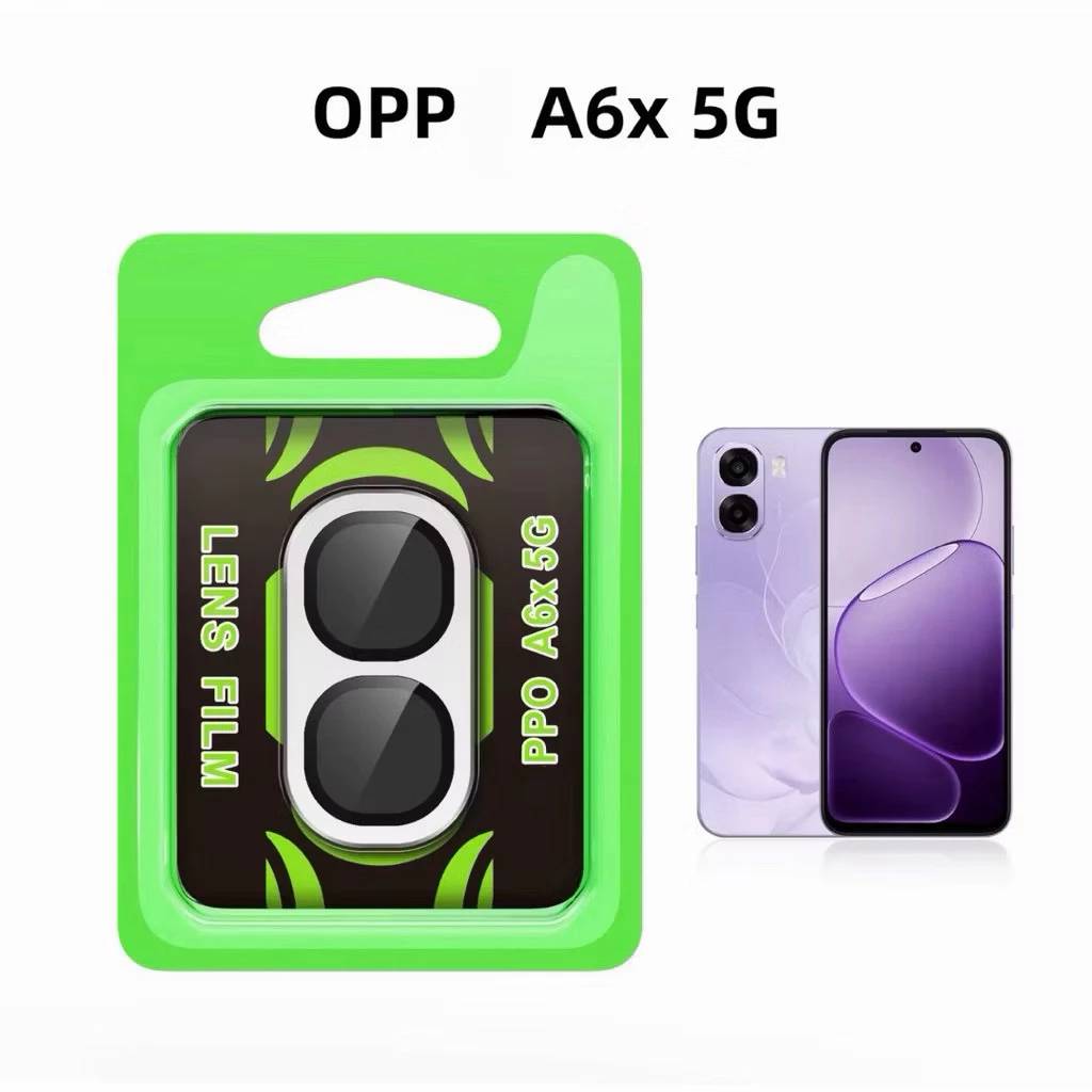 ฟิล์มวงแหวน เลนส์กล้อง สำหรับ Oppo A6X A6Pro ขอบอลูมิเนียม ป้องกันเลนส์กล้อง กันรอยกล้อง