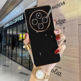 เคส TPU ขอบตรง สำหรับ Xiaomi Redmi 14C / Poco C75  กันกระแทก โปโกC75