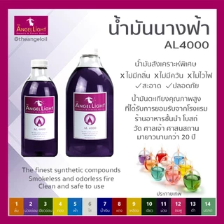 น้ำมันนางฟ้า (สำหรับตะเกียงประกายเทพ) ขนาด1000ซีซีและ2000ซีซี- สีทอง