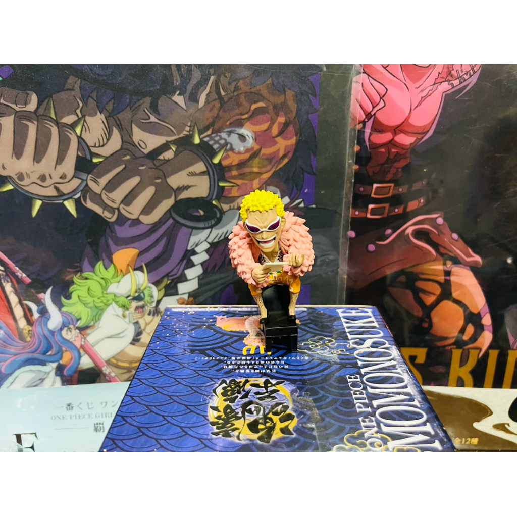 🇯🇵 ของแท้ 💯 WCF โดฟลามิงโก้ นั่ง Doflamingo World Collectable Figure ฟิกเกอร์ โมเดล วันพีช Figure Mo
