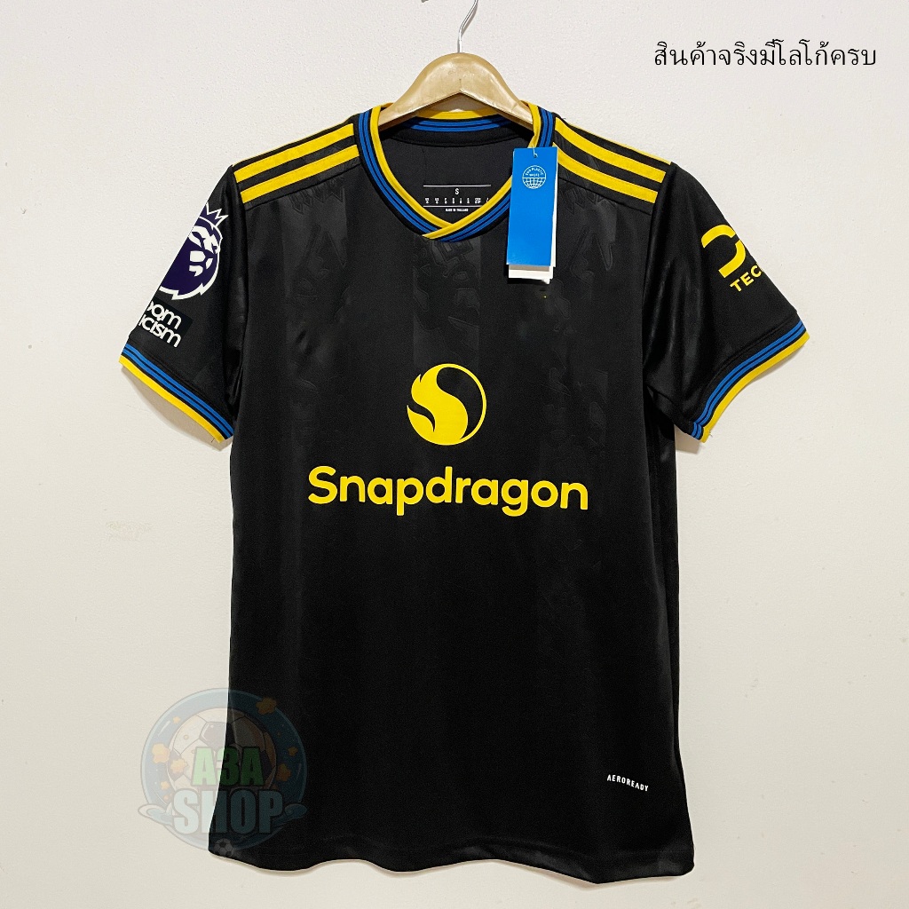 ใหม่ล่าสุด!! เสื้อฟุตบอลทีม แมน-ยุ เยือน สีดำ2025/26เกรดแฟนบอลAAA