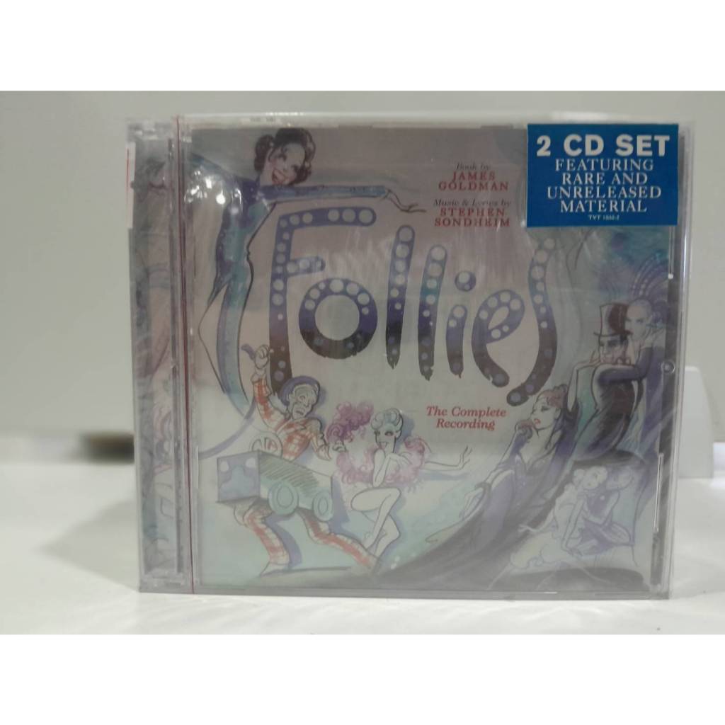 2 CD MUSIC ซีดีเพลงสากลFollies: The Complete Recording (1998 New Jersey cast)   (G7C25)