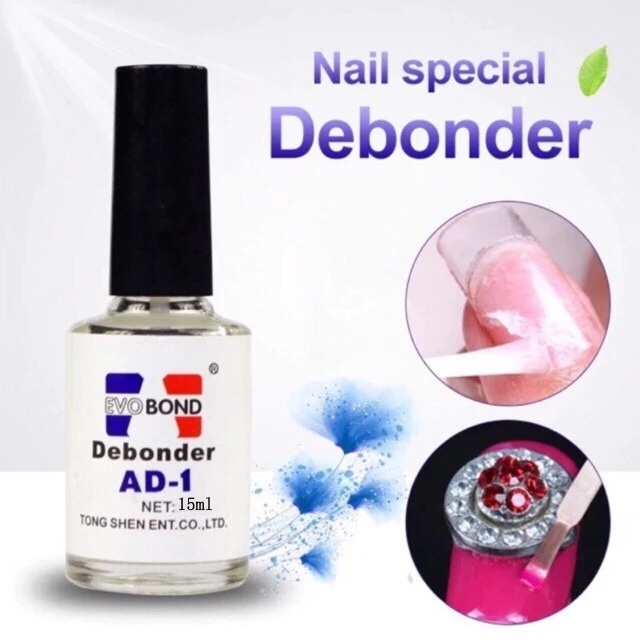 15ML น้ำยาถอดเล็บปลอม AD-1 น้ำยาถอดเล็บPVC Misscheering น้ำยาละลายกาว ถอดเล็บเจล พร้อมส่ง