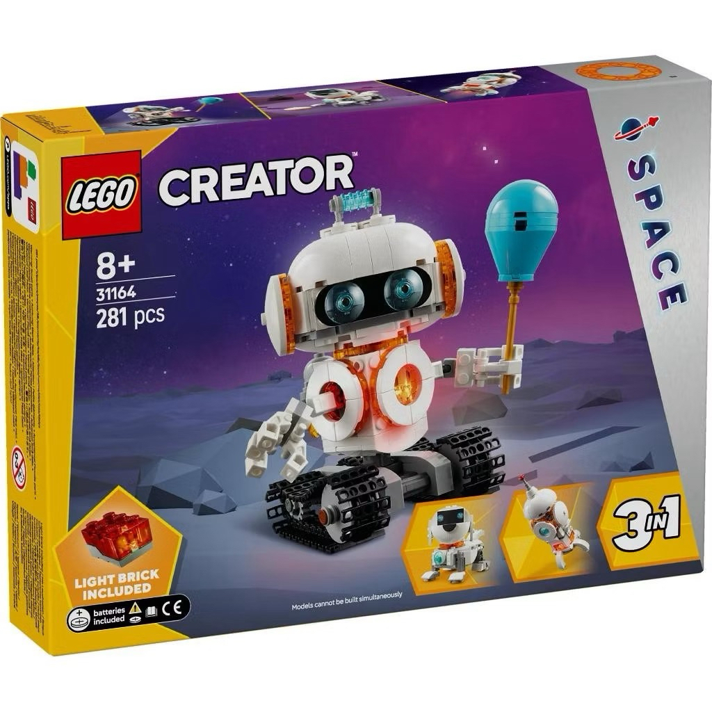 LEGO Creator 31164 Space Robot (281pcs.), Building Blocks, Kids Toy ของเเท้ พร้อมส่ง