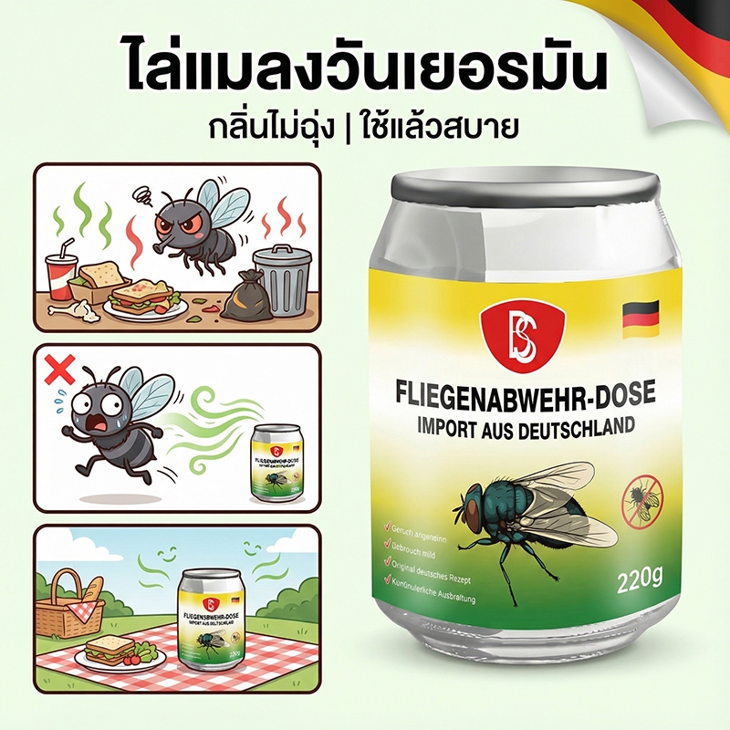 🪰100 ปีไม่มีแมลงวัน🪰Lab กำจัดแมลงวัน ไล่แมลงหวี่  ไล่แมลงวัน 220g แมลงหวี่ เหยื่อกำจัดแมลงวัน ผงไข่เน่า