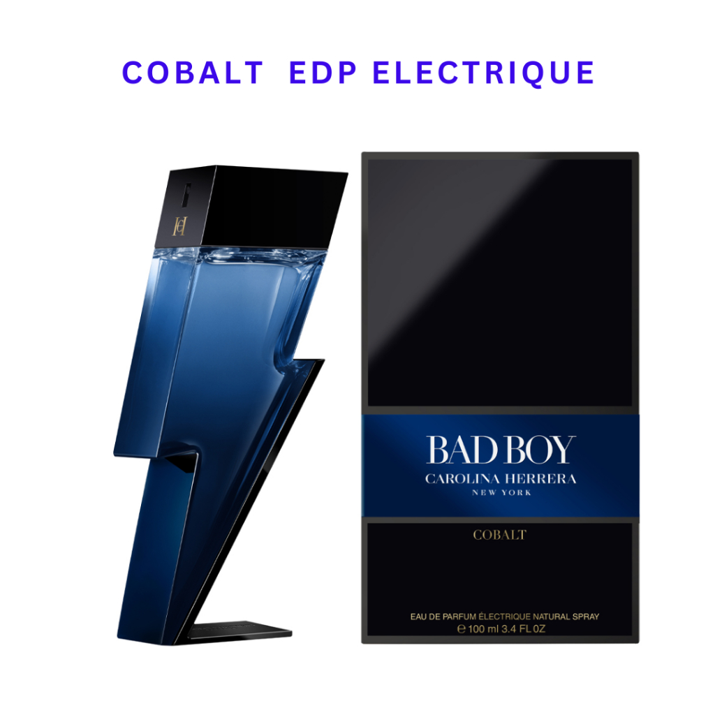 (ELECTRIQUE) Carolina Herrera BAD BOY COBALT EDP ELECTRIQUE  100 ml ป้ายไทย