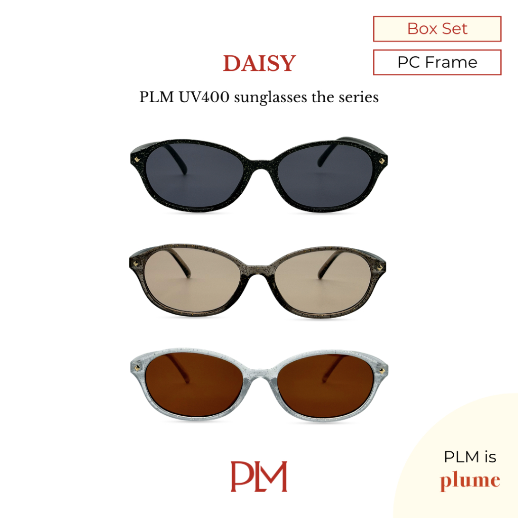 PLM (plume.bkk) TWINKLE COLLECTION แว่นกันแดดรุ่น ‘Daisy’ Sunglasses