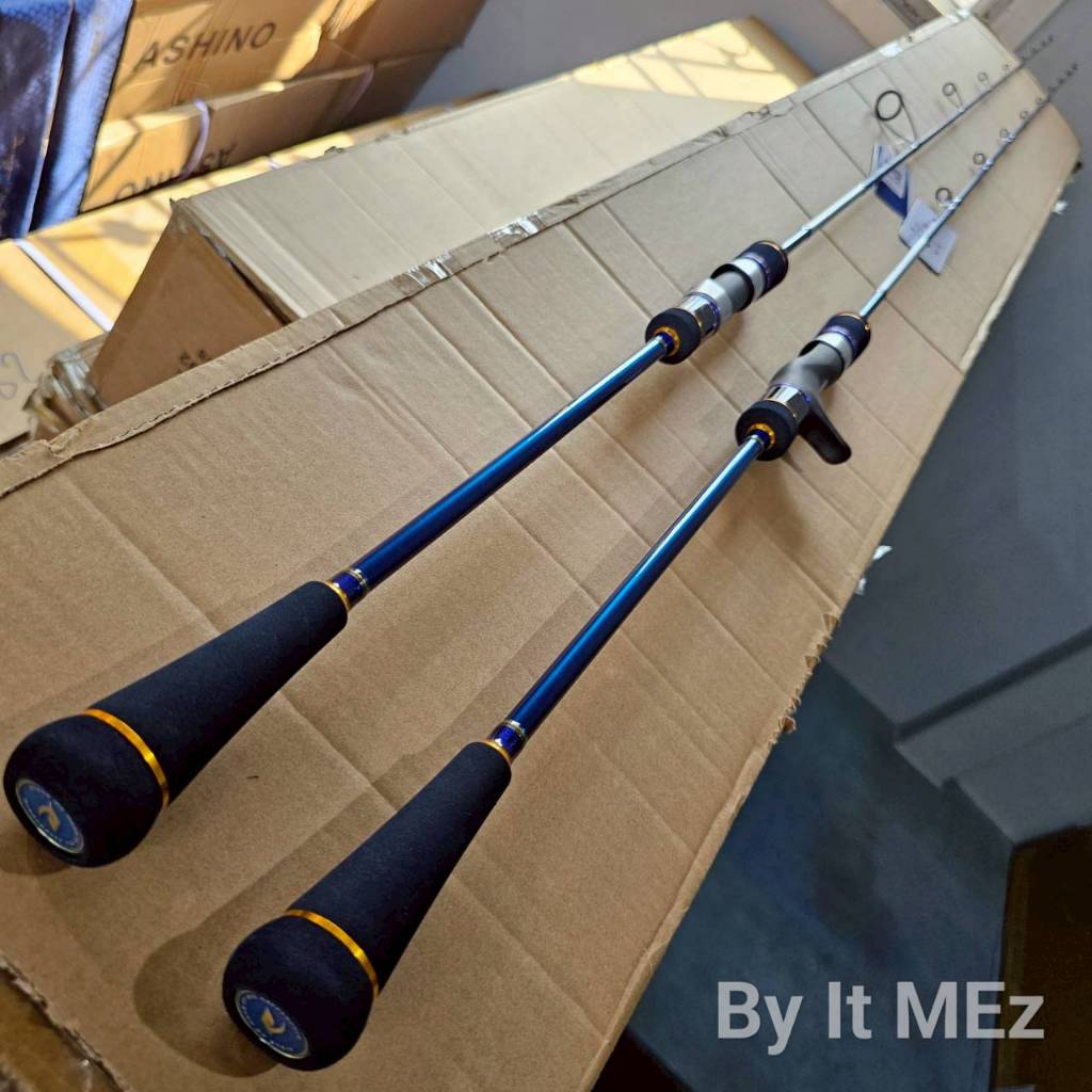 ของแท้ ราคาถูก ❗❗ คันตีเหยื่อปลอม LIGHT JIGGING RYOKO NAVY เนวี ยาว 6.1 ฟุต 1 ท่อน