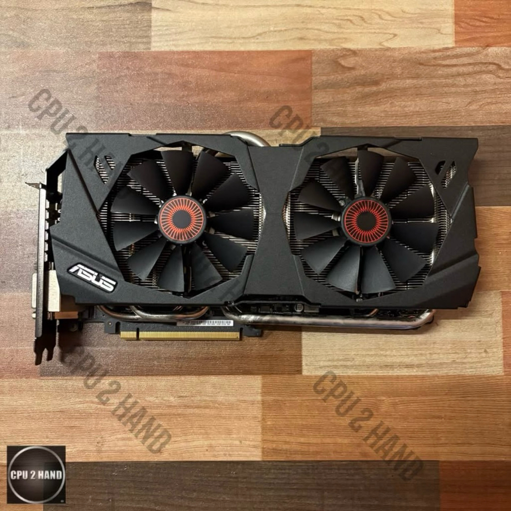 การ์ดจอ VGA CARD ASUS GTX 980 4GB มือสอง สภาพสวย