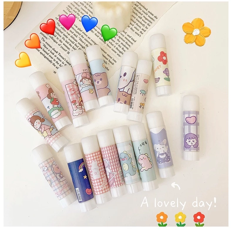 chuanchuan กาวแท่งการ์ตูน กาวติดกระดาษ DIY thumbnail 3