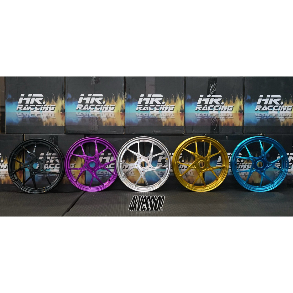 ล้อ HR Racing สำหรับ New Vespa เป็นล้อ CNC