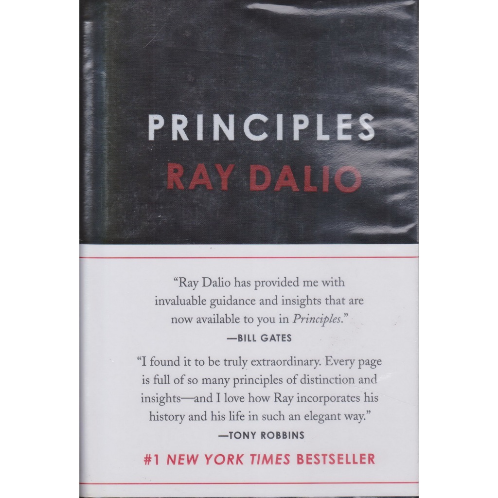 หนังสือภาษาอังกฤษ Principles : Life and Work [Hardcover] by Ray Dalio