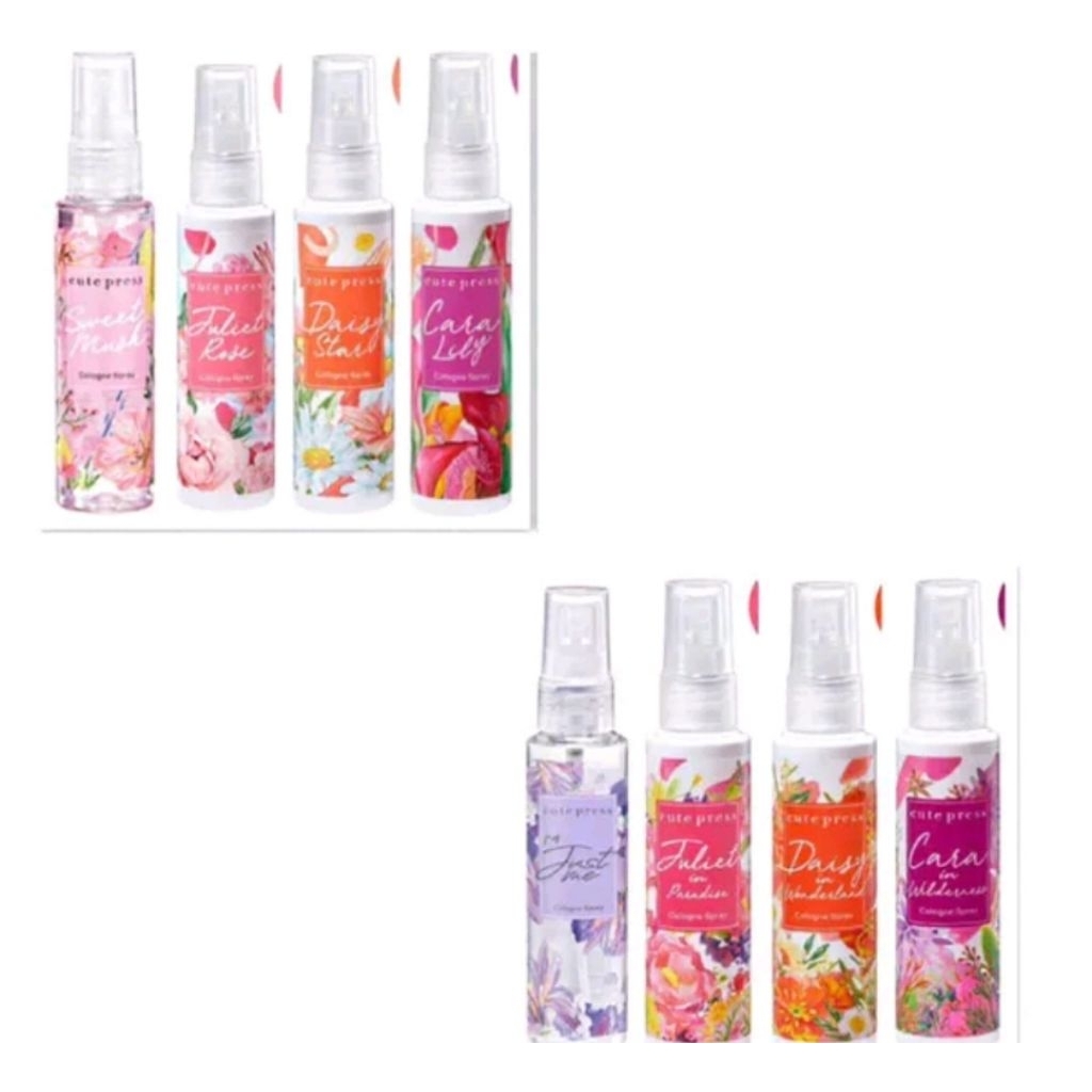โคโลญสเปรย์ Cute Press 60ml กลิ่นหอมสดชื่นยาวนานตลอดวัน