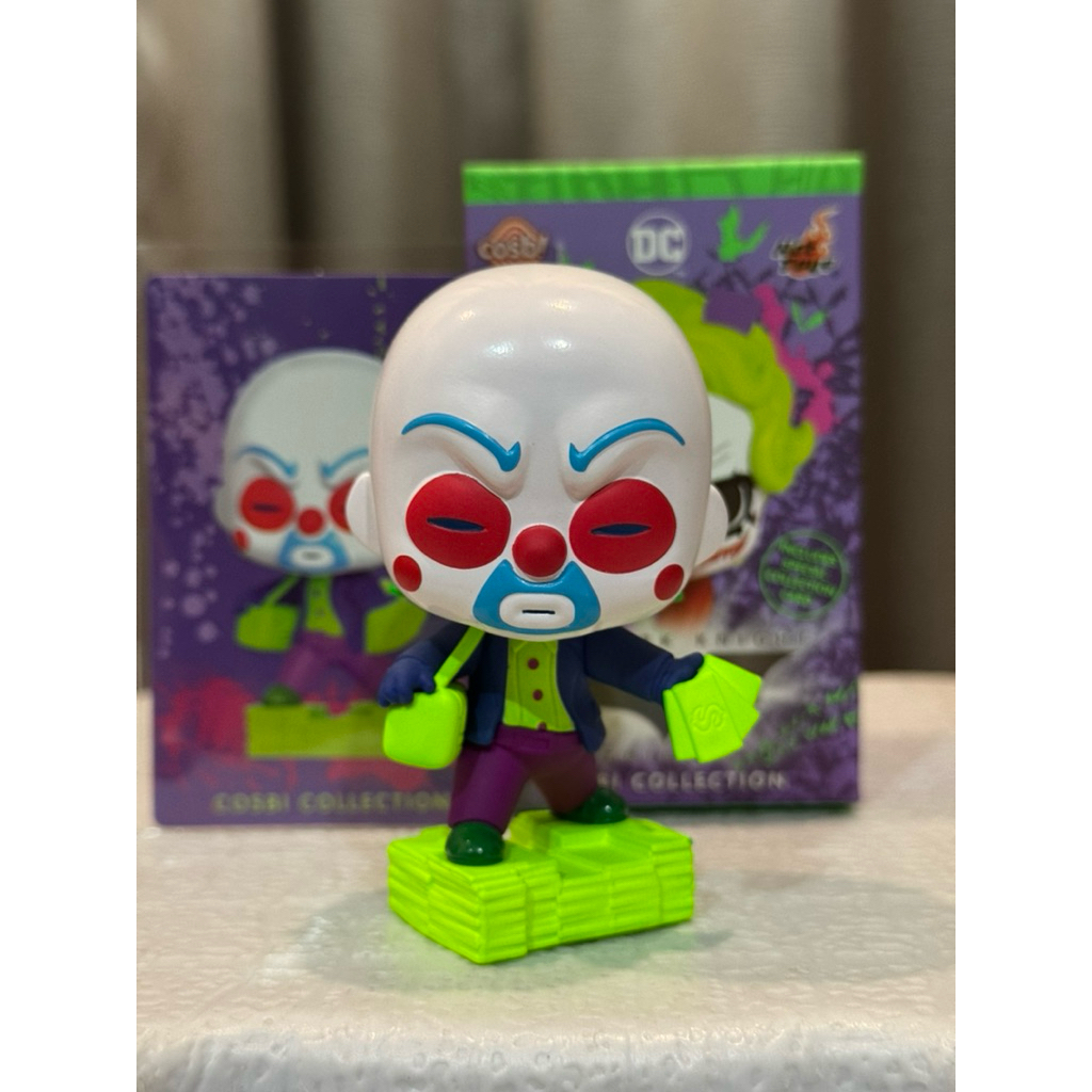 Hottoys The Dark Knight Trilogy All Joker Series Batman [Authentic] Figure - Joker Bank Robber Versi