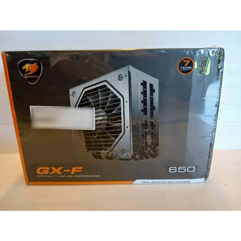 POWER SUPPLY (อุปกรณ์จ่ายไฟ) COUGAR GX-F 650 - 650W 80 PLUS GOLD