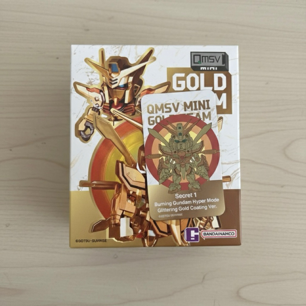 (Secret1) Gundum QMSV MINI GOLD TEAM Mystery Box