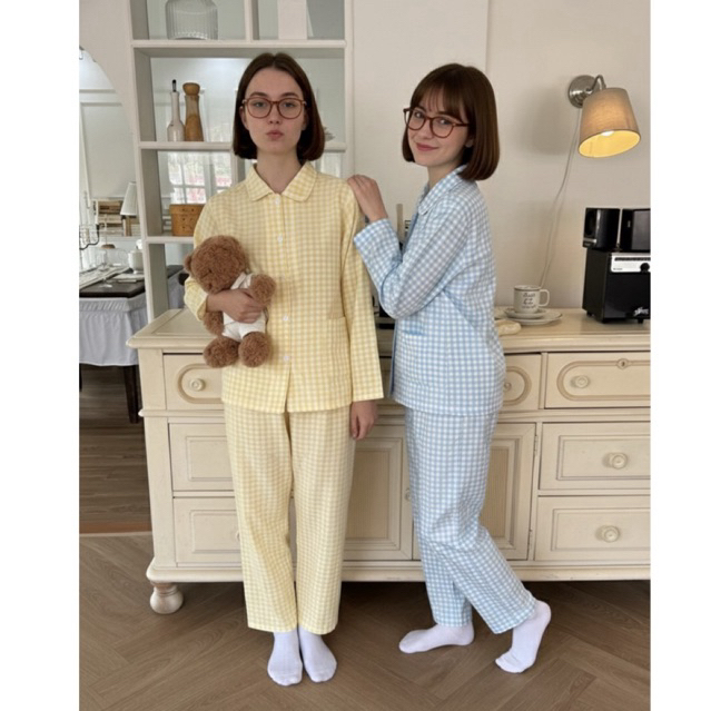 en.be | Pajamas 100% cotton ชุดนอนผ้าฝ้ายเกรดพรีเมียม