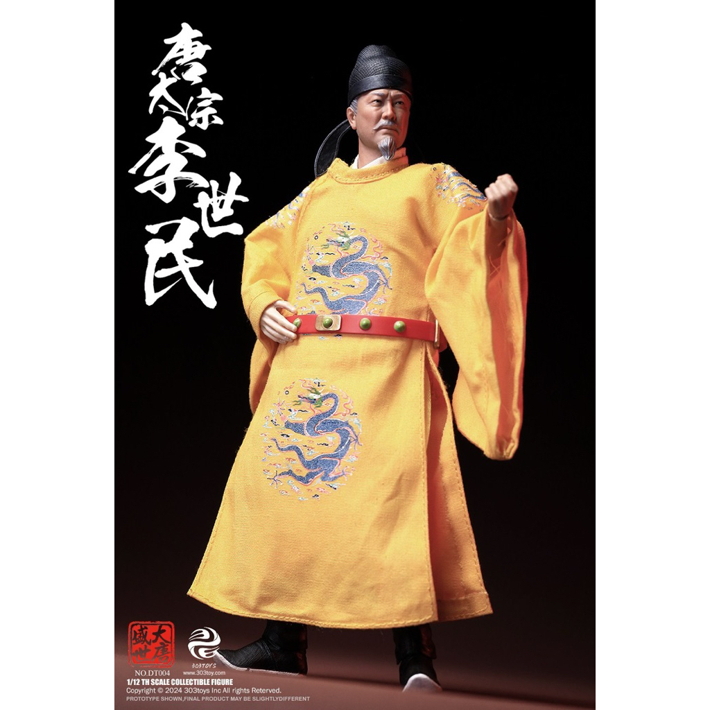 303toys Action figure Tang Dynasty Series, Emperor Tang Taizong