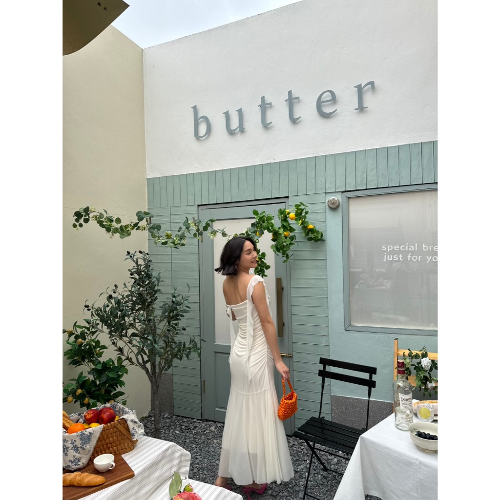 colourblockmatter  - Jelly Dress มี 6 สี เดรสออกงาน เดรสไปทะเล ผ้าตาข่ายยืดได้ รูปที่ 3