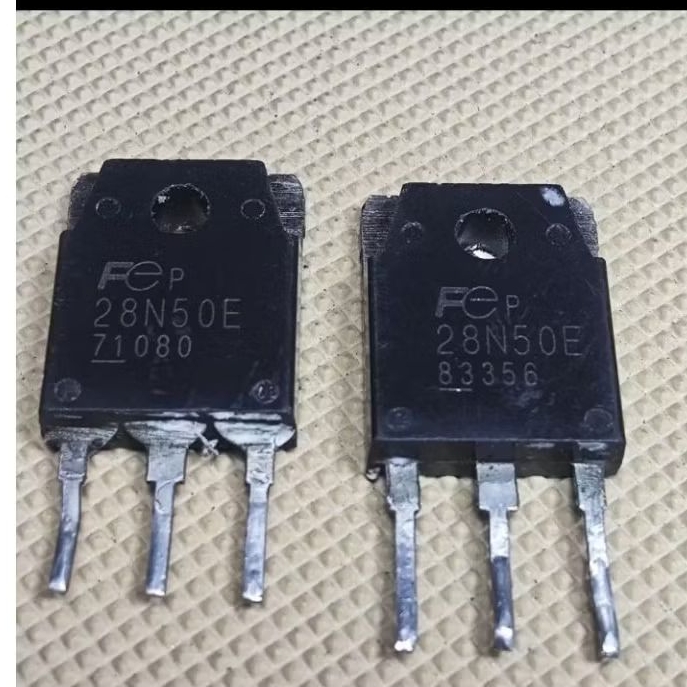 ชิป28N50ES FMH28N50E 28N50E มือสอง2ชิ้น/ล็อตชิพ MOS FET 28A 500V🛵🛵🇹🇭🇹🇭