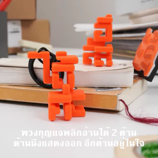 ทำได้...ก็เอี้ย พวงกุญแจพลิกคำคนทำงาน สร้างพลังบวกให้พร้อมบวกในที่ทำงาน [Survive Keychain] Original by bosstualek