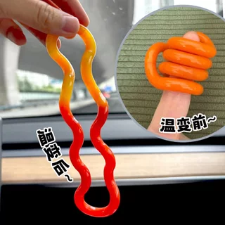 Tangle Twist Fidget ของเล่น บิดเปลี่ยนรูปทรงได้หลายแบบ สีสันสดใส ของเล่นคลายเครียด ของเล่นบิดได้ Fidget String