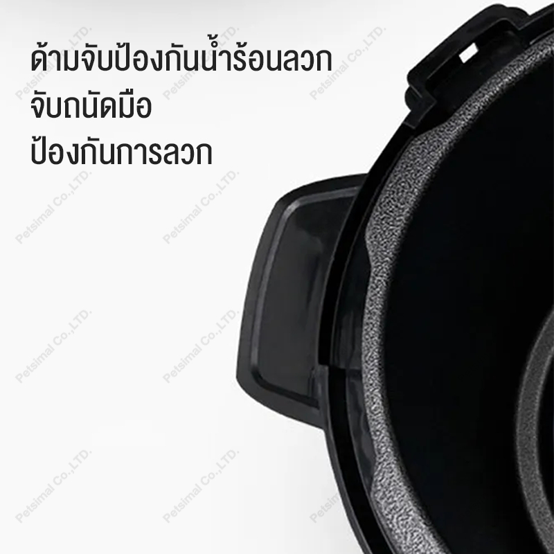 หม้อหุงข้าวอัจฉริยะ 6L 1000w หม้อหุงข้าว หม้อหุงข้าวอเนกประสงค์ หม้อหุงข้าวดิจิตอล ที่ตักข้าว Rice Cooker รับประกัน 5 ปี - รูปที่ 7