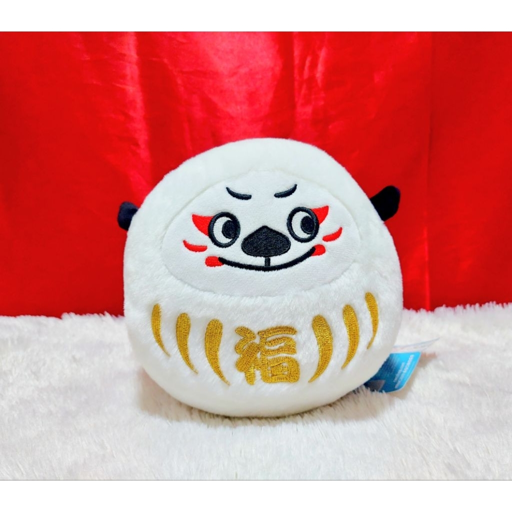 🏈ตุ๊กตา ดารุมะขาว 🧧⭐️มาสคอตการแข่งขันรักบี้เวิลด์คัพ 2019🇯🇵🏆(Rugby World Cup Japan 2019)#มงคล#กีฬา